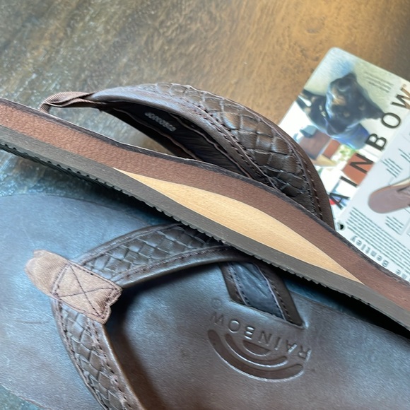 Rainbow Bentley Flip Flops - Picture 3 of 5